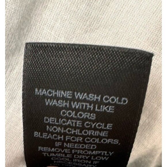 DKNY Mens Sport Coat M Gray White Striped Casual Cotton Unstructured Blazer - Picture 8 of 13